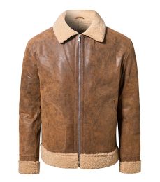 Vintage Casual American Leather Jacket