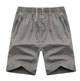Men's Shorts Casual Classic Fit Trunks (Color: Green, size: S)
